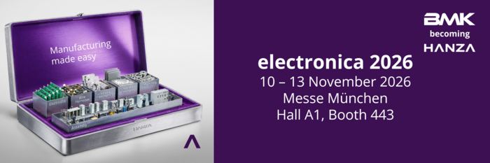 HANZA BMK at electronica 2026